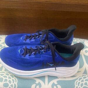 Hoka Men's Vibrant Blue Athletic Shoes